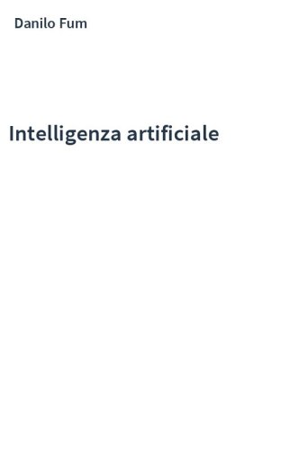 Intelligenza artificiale