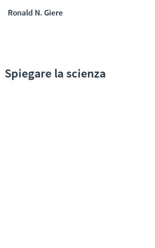 Spiegare la scienza