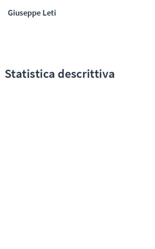Statistica descrittiva