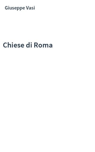 Chiese di Roma