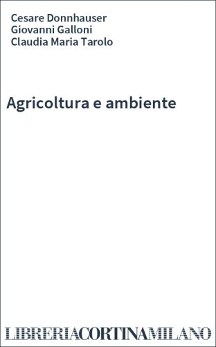 Agricoltura e ambiente