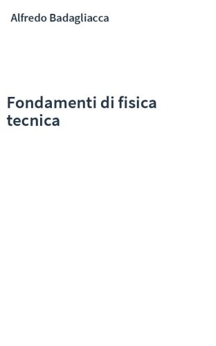Fondamenti di fisica tecnica