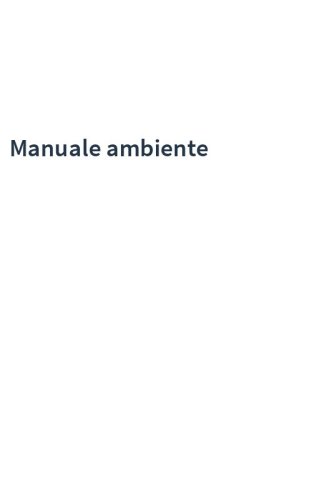 Manuale ambiente