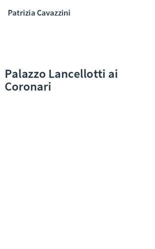 Palazzo Lancellotti ai Coronari