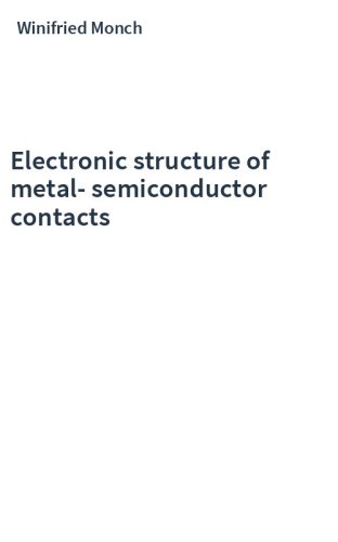 Electronic structure of metal-semiconductor contacts