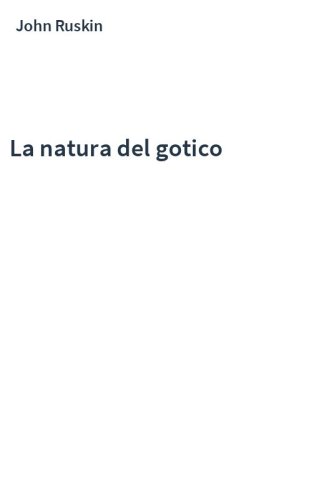 La natura del gotico