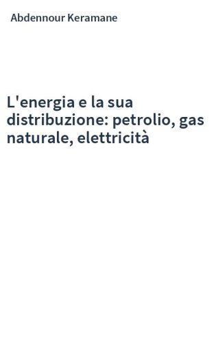 L'energia e la sua distribuzione: petrolio, gas naturale, elettricità