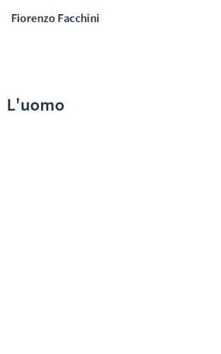 L'uomo