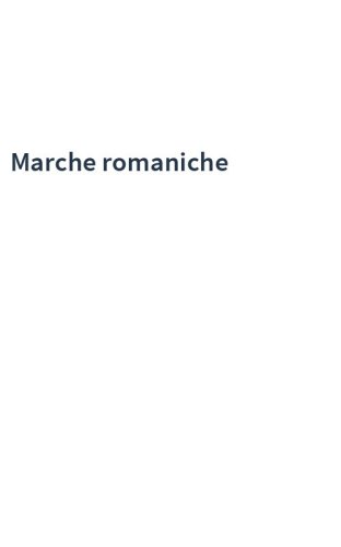 Marche romaniche