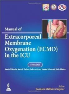 Manual of extracorporeal membrane oxygenation (ECMO) in the ICU