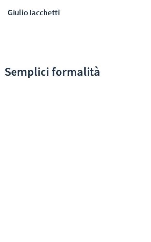 Semplici formalità