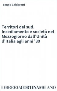Territori del sud. Insediamento e società nel Mezzogiorno dall'Unità d'Italia agli anni '80