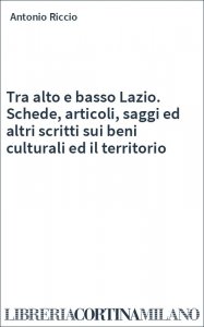 Tra alto e basso Lazio. Schede, articoli, saggi ed altri scritti sui beni culturali ed il territorio