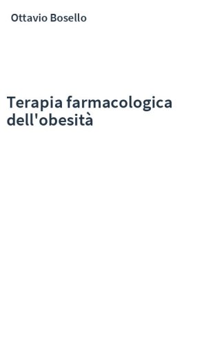 Terapia farmacologica dell'obesità