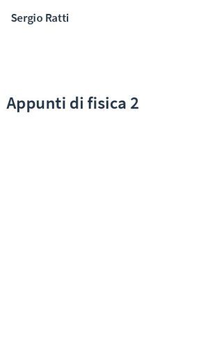 Appunti di fisica 2