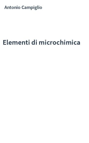 Elementi di microchimica