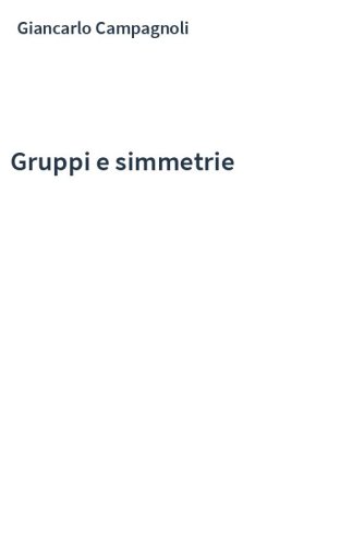 Gruppi e simmetrie
