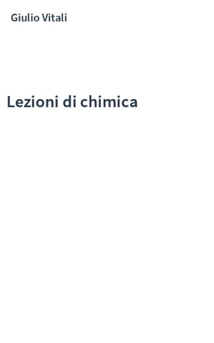 Lezioni di chimica