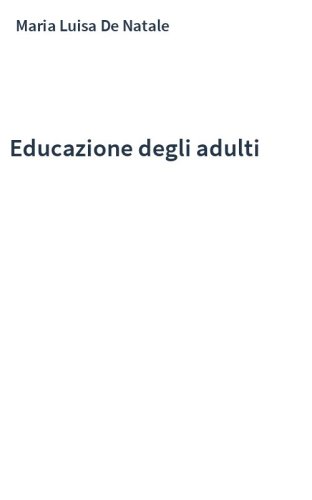 Educazione degli adulti