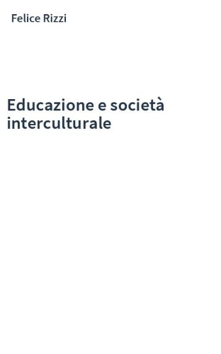 Educazione e società interculturale