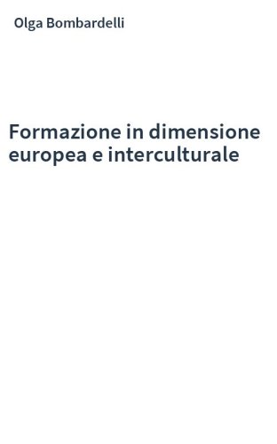 Formazione in dimensione europea e interculturale