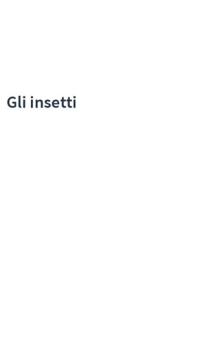 Gli insetti