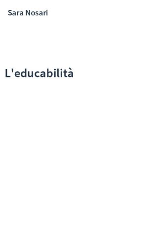 L'educabilità