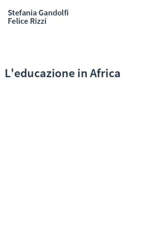 L'educazione in Africa