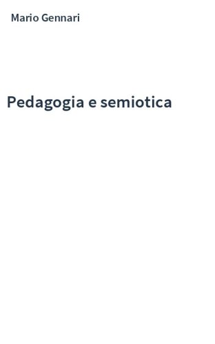 Pedagogia e semiotica