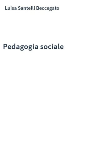 Pedagogia sociale