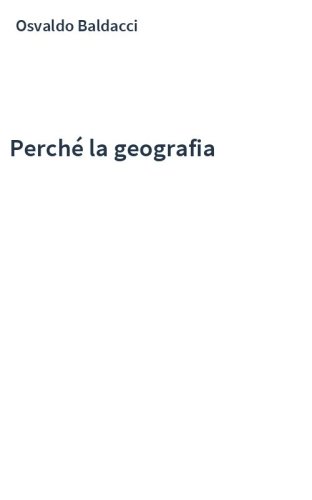 Perché la geografia