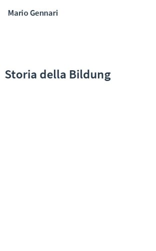 Storia della Bildung