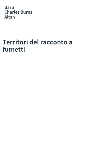 Territori del racconto a fumetti