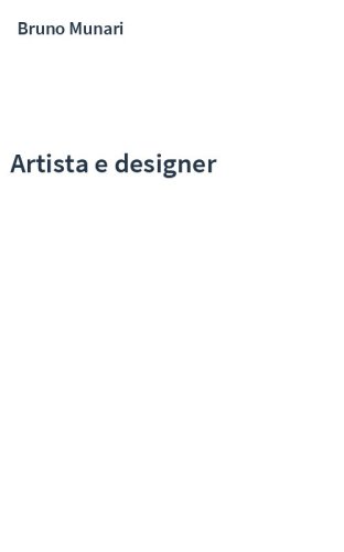Artista e designer