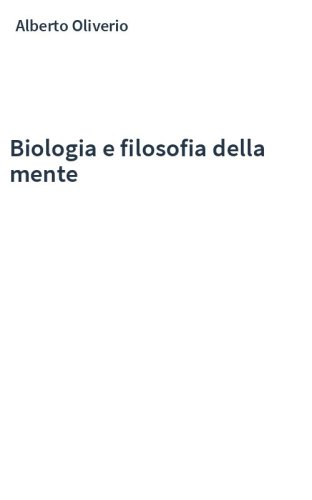 Biologia e filosofia della mente