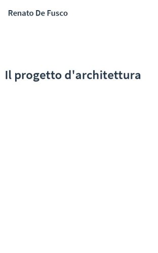 Il progetto d'architettura