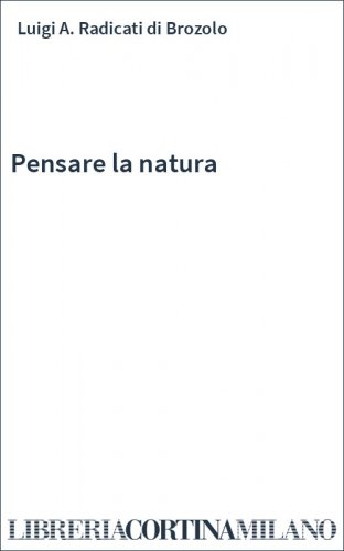 Pensare la natura