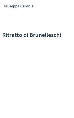 Ritratto di Brunelleschi