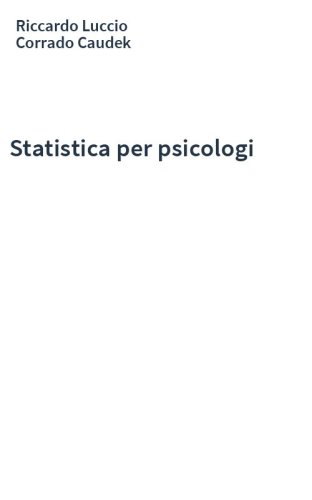 Statistica per psicologi