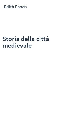 Storia della città medievale