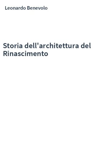 Storia dell'architettura del Rinascimento