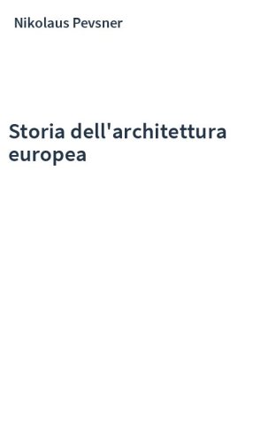 Storia dell'architettura europea