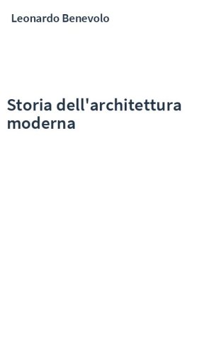 Storia dell'architettura moderna