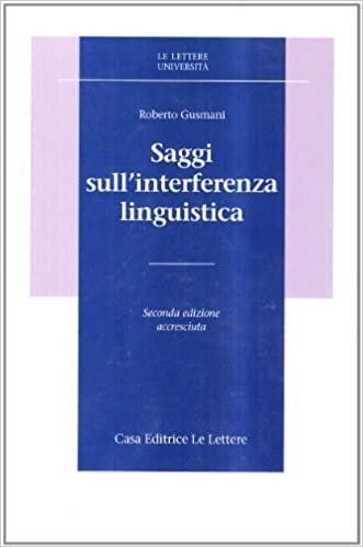 Saggi sull'interferenza linguistica