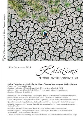 Relations. Beyond Anthropocentrism