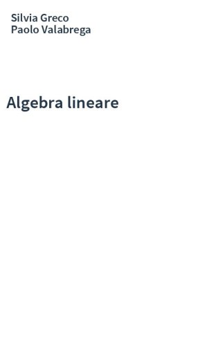 Algebra lineare