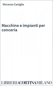 Macchine e impianti per conceria