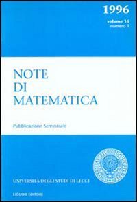 Note di matematica
