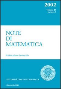 Note di matematica