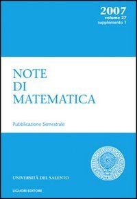 Note di matematica
